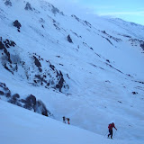 Stijgen op de flanken van Etna