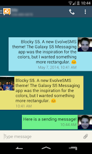 How to install Blocky S5 - for EvolveSMS 1.00 mod apk for laptop