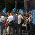 alle mit blauer Mütze sind besoffen