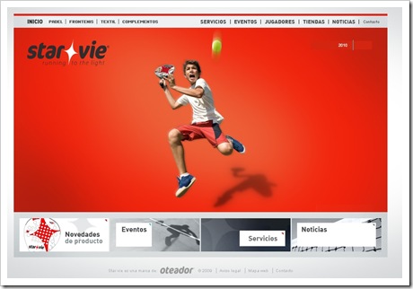 Star Vie Padel Web Inauguración 2010