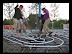 RDLP slag cement slab poured over radiant tubing