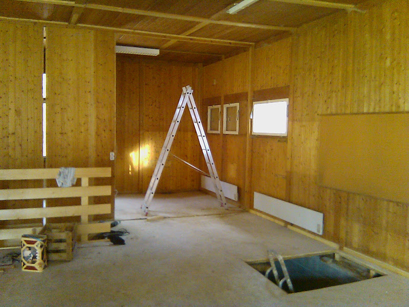 Démontage du plancher