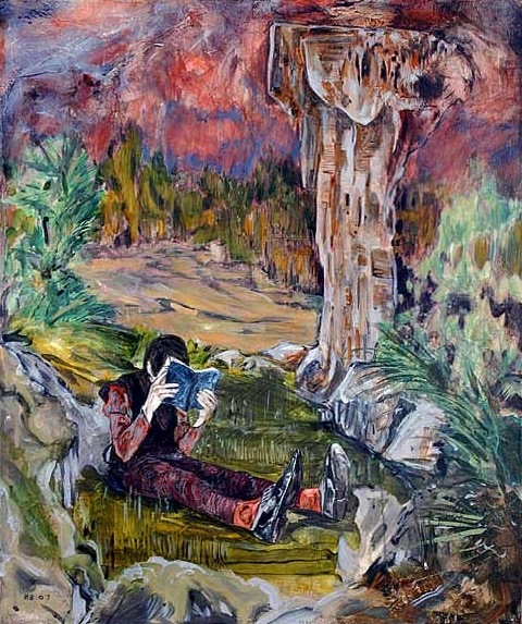 [[2007 - Hernan Bas] Mephistopheles at 17 (reading poetry)[5].jpg]