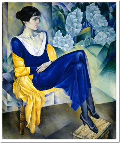 Retrato de Anna Akhmátova