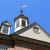 The top of the Christopher Wren Building.