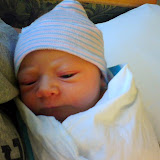At the hospital. (February)