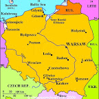 Map of Poland