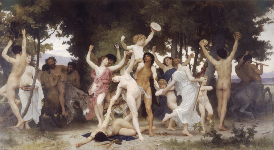 Jeunesse de Bacchus. Il navait pas besoin de prétexte pour samuser, lui, et je doute fort quil se soit mortifié à coups de bonnes résolutions...
