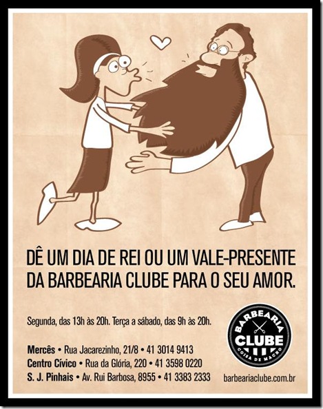 Barbearia Clube - Dia de REI