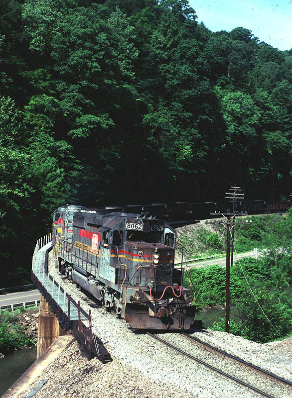 Aggieland Rail Scene Clinchco Virginia on the Clinchfield Rwy