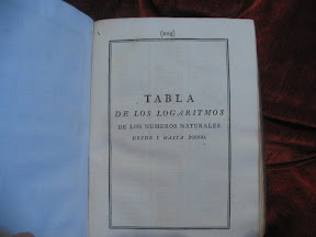 Tabla de los logaritmos