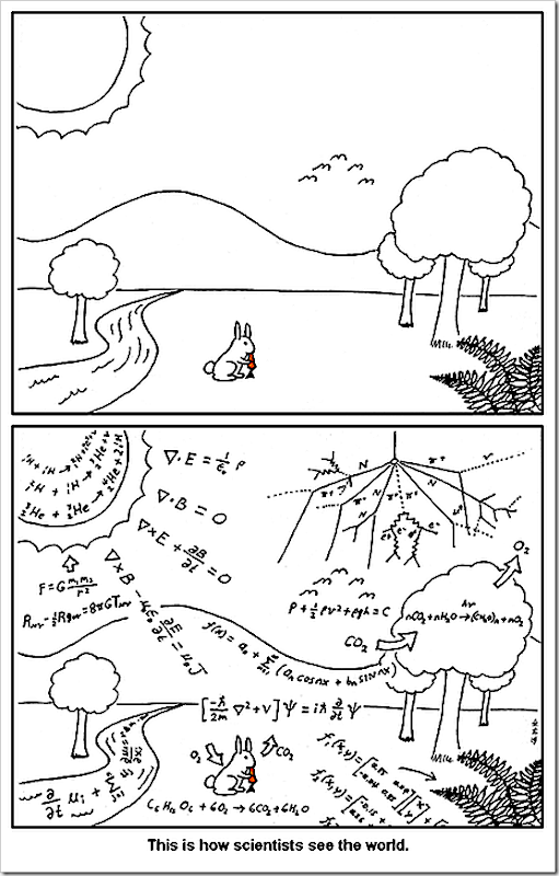 scientists' view of the world