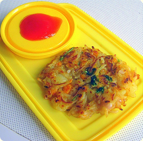 Noodles patties 1