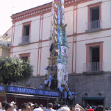 Giglio dell'Ortolano entra in piazza; anno 2002.