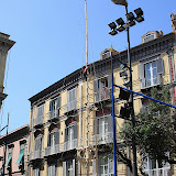 Giglio in costruzione a via G. Bruno