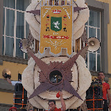 Particolare della fanfara del Giglio del Sarto