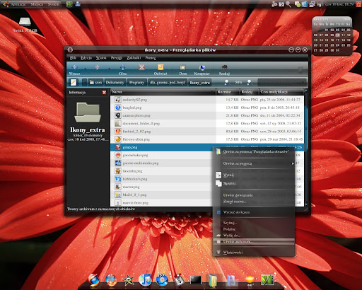 BlueSpace Gnome Desktop theme