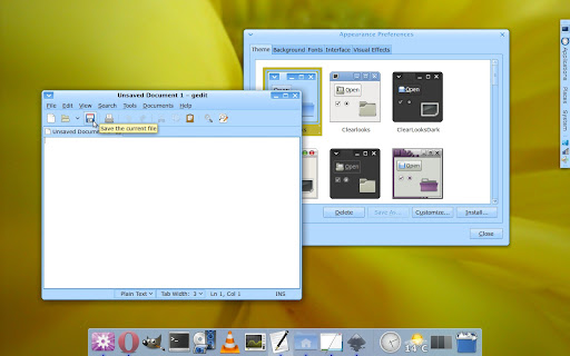 Bluelooks Gnome Desktop theme