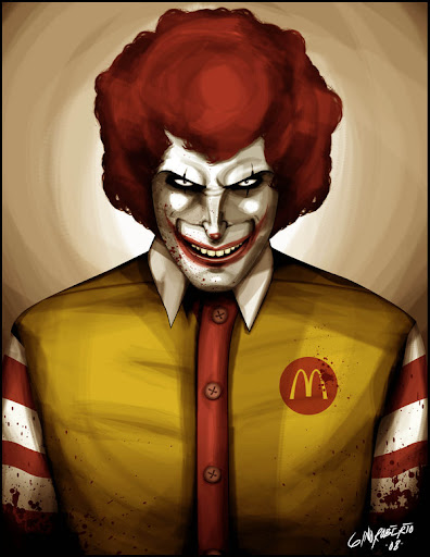 25 Clown Images in Their Evil Persona