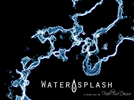 Water Splash Brushes Water Splash Brushes