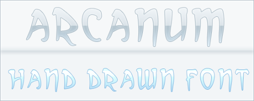 Arcanum : Hand Drawn font Arcanum : Hand Drawn font