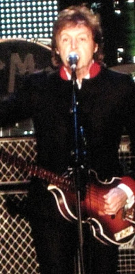 Paul still has his jacket on, but not for long!