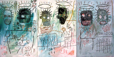 Jean-Michel Basquiat Six Crimee 1982 Note: this painting reminds me of my nightmares.