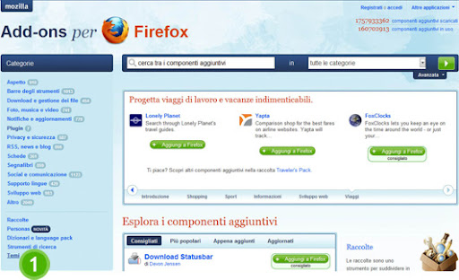 Come cambiare skin a Firefox