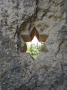 David's Star in Carved in Stone