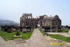 View of St. Mary's from the abbey. The setting for Bram Stoker's Dracula.