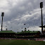  &ndash; Looks like rain over the Members' Stand at the SCG