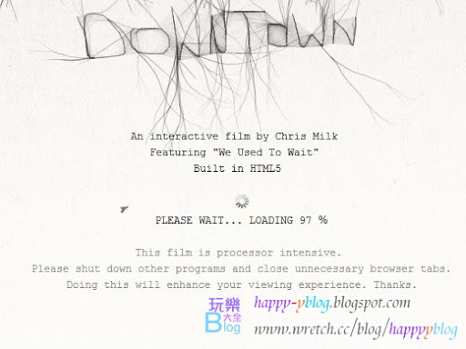 「The Wilderness Downtown」 google html5