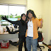 Roseanne as a spider and James as Mr. Organic