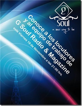 G SOUL RADIO LANZAMIENTO