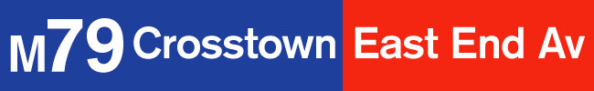 M79: Crosstown: East End Avenue.
