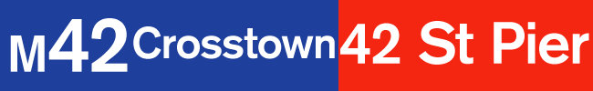 M42: Crosstown: 42nd Street Pier