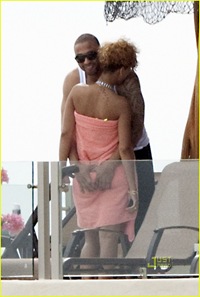 Rihanna  & Matt Kemp