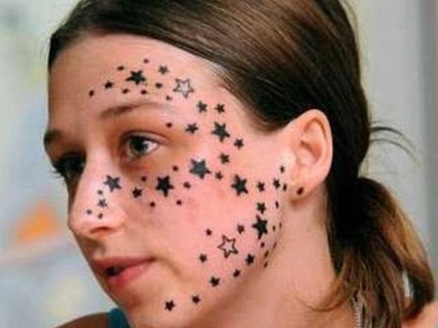56 estrellas tatuada en la 56 estrellas tatuada en la