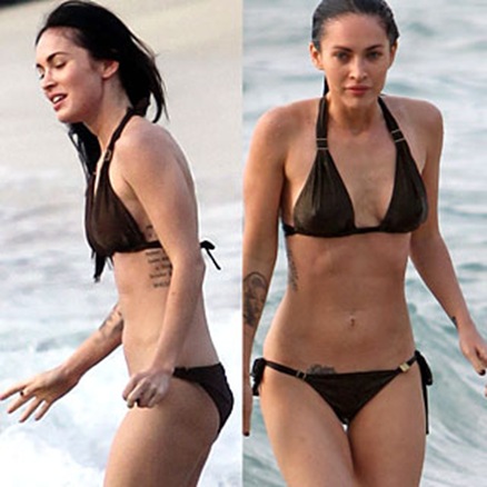 Megan Fox lleva un tatuaje de su novio Brian en una ingle