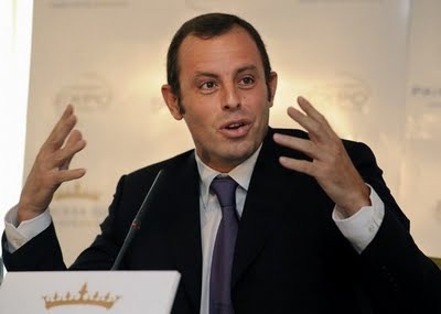 Sandro Rosell, Presidente del Barcelona