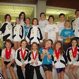 Das Team vom ASV2000 beim Trauner Einladungsschwimmen