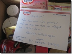 Ett trevligt brev!