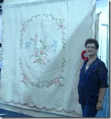Excellence in Machine Quilting award