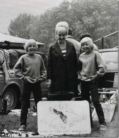 flea market with mom