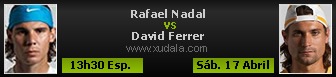 Rafael Nadal vs David Ferrer