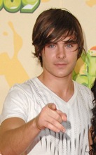 Vanessa y Zac Efron en los Kids&rsquo; Choice Awards 2009