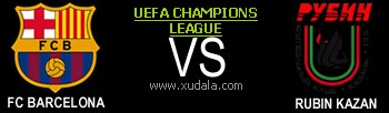 Barcelona vs Rubin Kazan