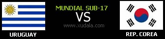 Uruguay vs Corea