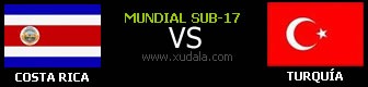 Costa Rica vs Turquia Costa Rica vs Turquia