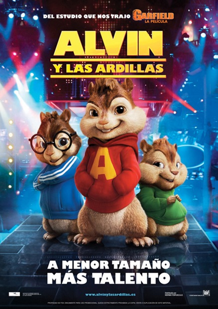 Poster Alvin y las ardillas 2